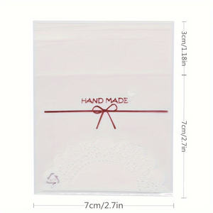 Bolsas <span class=keywords><strong>de</strong></span> Plástico OPP Transparentes Autoadhesivas Personalizadas al por Mayor para <span class=keywords><strong>Pan</strong></span> y Embutidos con Solapa <span class=keywords><strong>de</strong></span> Sellado - Product Image 4