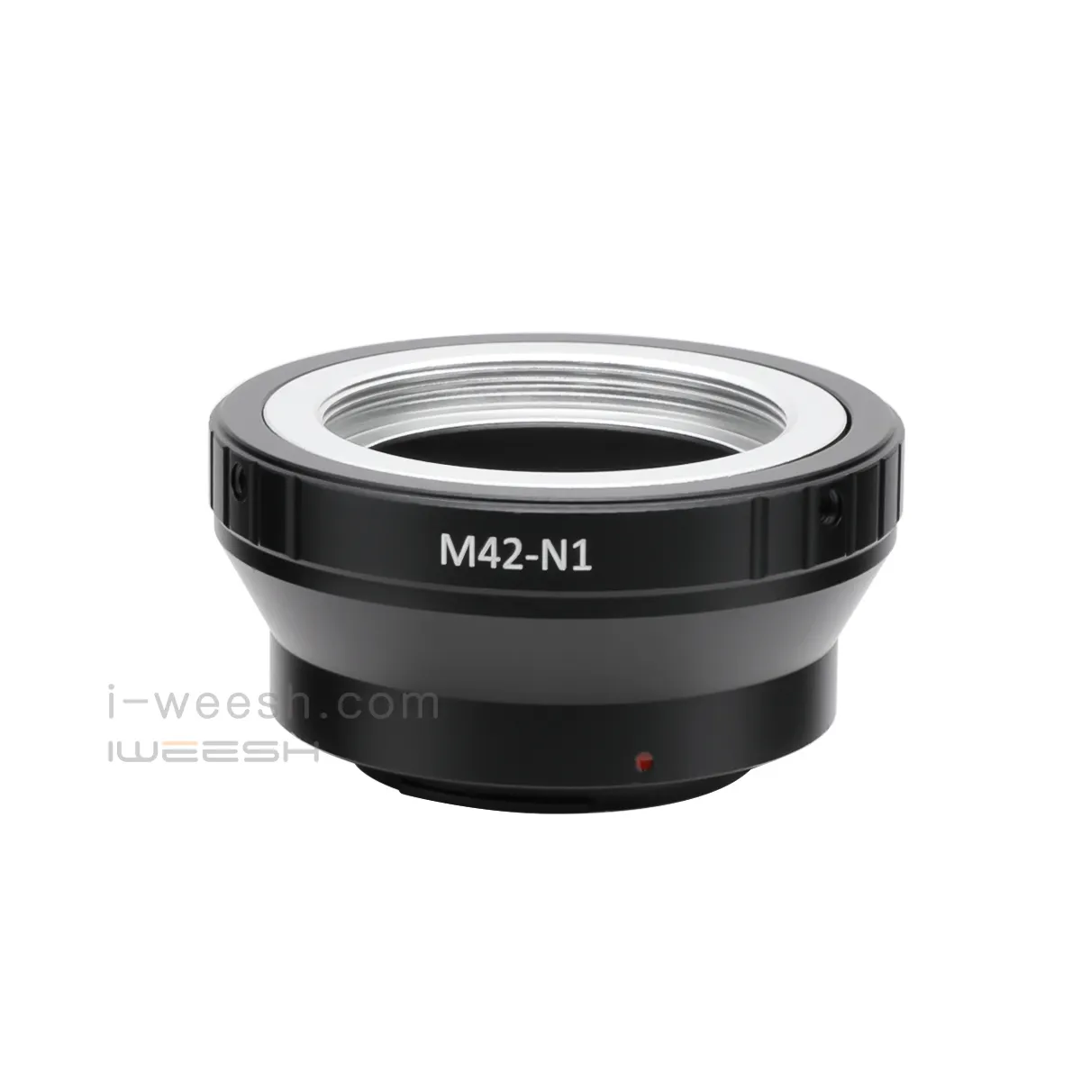 M42-Nikon 1 Cincin Adaptor Lensa Kamera Logam Cocok untuk Lensa Dudukan Sekrup M42 untuk Badan Kamera DSLR Nikon1