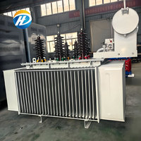 Transformateur immergé dans l'huile 3150KVA 20kV 380V triphasé 3,15MVA ONAN Dyn11 100% bobinage en aluminium Trois bobinages Norme IEC MV&HV