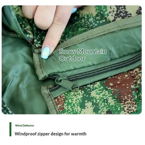 <span class=keywords><strong>Sac</strong></span> <span class=keywords><strong>de</strong></span> <span class=keywords><strong>couchage</strong></span> <span class=keywords><strong>double</strong></span> pour le camping en plein air, connectable, pour adultes, quatre saisons, universel, chaud, portable, pour la randonnée en pleine nature - Product Image 2