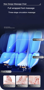 VCT-R40 2024 bền sử dụng giá thấp tin nhắn ghế không trọng lực bé cabin PU da ghế massage - Product Image 4