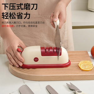 Aiguiseur de couteaux électrique Xinzao rechargeable, multi-grains, affûtage rapide, outil de cuisine domestique - Product Image 4