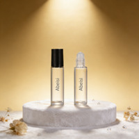 Flacon d'huile essentielle 10 ml, flacon roll-on transparent, flacon à bille pour huile essentielle et parfum