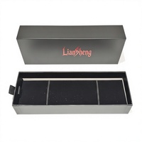Boîte à bijoux en carton rigide carrée, écologique, avec logo personnalisé imprimé, faite à la main, boîte de rangement pour montre et bracelet de luxe, emballage cadeau