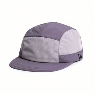 <b>Summer</b> Quick-drying Short Brim Baseball <b>Cap</b> Men's <b>Flat</b> Brim 5 Panel Outdoor Sports Breathable Color Blocking Baseball <b>Cap</b> - Product Image 5