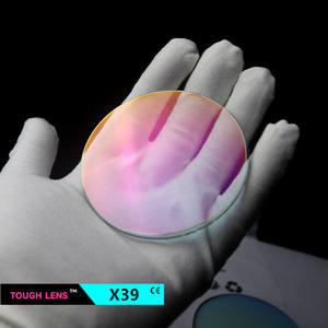 EXIA X39 MR-8 1.61 lenti per occhiali da sole fotocromatiche grigiastro specchio rosa rivestimento SHMC UV400 più scuro e più veloce cambio colore lente - Product Image 3