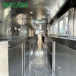 WECARE Street Concession Cuisine mobile <span class=keywords><strong>Burger</strong></span> Pizza Hot Dog BBQ Remorque de restauration rapide Camion de restauration mobile entièrement équipé à vendre USA - Product Image 6