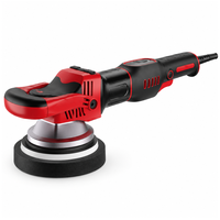 Polisseuse orbitale à action forcée sans balais AC 1100W avec plateau de support de 125 mm et affichage numérique de la vitesse