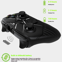 Gamepad controlador inalámbrico para Xbox One/PC controlador de juegos mango con cable controlador de doble vibración Gamepad