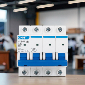 Interruptor de Circuito NXB-63 de Plástico 1P 2P 3P 4P 6A 10A 16A 20A 32A 40A 63A Curva Mcb - Product Image 1