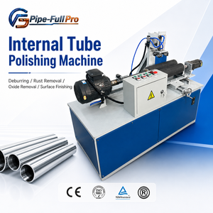 Machine de polissage automatique de tubes, polissage interne et externe pour tuyaux en acier inoxydable dans les balustrades, les meubles et les articles sanitaires - Product Image 1