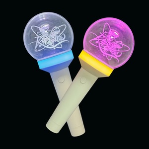 Colorful Glowing Hand <b>Light</b> <b>Remote</b> <b>Control</b> Battery Powered For Star Concerts Music Festivals Cheering Props - Product Image 4