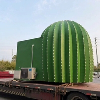Cabine en acier préfabriquée Apple Cabin, maison-conteneur de luxe, atelier et magasin mobiles étanches, prêts à l'emploi dès le premier jour