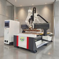 Routeur CNC HYSEN pour la gravure et la découpe de bois massif, avec contrôle NC Studio et pompe à engrenages