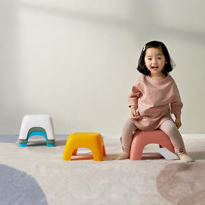 Children's Plastic <b>Stool</b> Small Size Non Slip For Kids Bathroom Living Room Use - Product Image 1