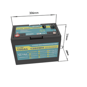 Paquetes de calor de autocalentamiento de batería compacta BCI Group <span class=keywords><strong>27</strong></span> 12,8 V 100Ah Lifepo4 con CANbus M12 Compatible con el sistema NMEA2000 - Product Image 6