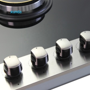Xunda Cuisinière à gaz 5 brûleurs Cuisinière à gaz intégrée Cuisinière à gaz Verre trempé Allumage électronique Compatible GPL - Product Image 3