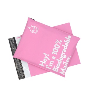 YC Compostable Postage Satchels Plastic Envelopes Shipping Courier 100% Biodegradable Poly Mailer Custom Mailing Bags