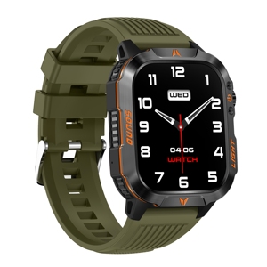 นาฬิกาอัจฉริยะ DF HT26 TAC Sports กันน้ำ รุ่นใหม่ รองรับ BT รับสายได้ นาฬิกากลางแจ้ง ไฟฉาย อุปกรณ์แคมป์ปิ้งกลางแจ้ง - Product Image 3