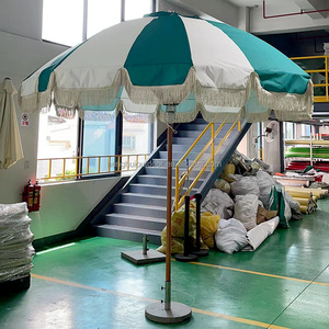 Paraguas de poste central exterior de alta resistencia, sombrilla para muebles, <span class=keywords><strong>base</strong></span> de sombrilla con ruedas, pagoda, sombrilla de playa para cafetería - Product Image 6