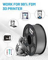 Filamen PETG CoLiDo Overseas Warehouse Direct untuk Printer 3D, Kekuatan Tinggi 1.75mm, Filamen PETG Transparan