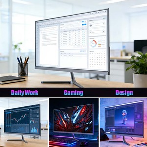 Moniteur de jeu LCD IPS sans cadre de <span class=keywords><strong>24</strong></span> pouces, 165 Hz, 1080p HDR, avec temps de réponse de 1 ms et 99 % sRGB pour le jeu sur PC et le télétravail - Product Image 5