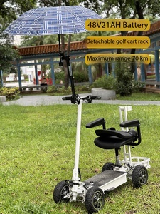 Voiturette de <span class=keywords><strong>golf</strong></span> électrique, scooter, véhicule de transport individuel, 48V, pliable. - Product Image 1