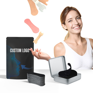 Tiras Nasales Sin Látex, Hipoalergénicas y Transpirables, Parche Nasal para Dejar de Roncar, Mejora la Respiración - Product Image 2