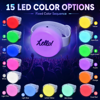 Bracelets LED RGB DMX512 étanches de haute qualité avec télécommande pour spectacles en stade et défilés nocturnes - Direct Usine