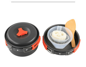 <span class=keywords><strong>Set</strong></span> di Pentole da Picnic per 1-2 Persone, <span class=keywords><strong>Set</strong></span> Portatile Combinato DS200, <span class=keywords><strong>Set</strong></span> di Pentole da Campeggio - Product Image 3