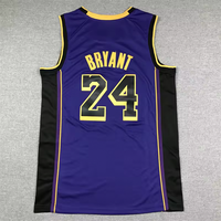 Jersey Basket Luka Doncic Jahitan 2026 Pria Nomor 23 #   Yusuf 24 #   Bryant Austin Reaves Dalton Knecht Shaquille O'Neal Retro