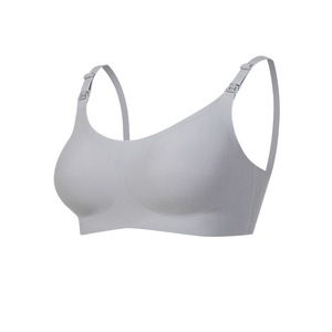 Sujetador <span class=keywords><strong>de</strong></span> Lactancia para <span class=keywords><strong>Mujer</strong></span> Embarazada, Sujetador <span class=keywords><strong>de</strong></span> Lactancia Posparto, Sujetador <span class=keywords><strong>de</strong></span> Talla Grande con Apertura Frontal para el <span class=keywords><strong>Pecho</strong></span> - Product Image 1