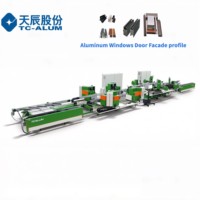 Máquina de Engarzado de Esquinas CNC de 4 Cabezas con Control Servo Completo para Ventanas de Aluminio