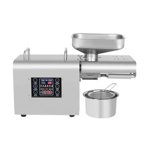 عصارة الزيوت الكهربائية بالضغط البارد والحار، ماكينة صنع زيت السمسم والخروع، آلة استخلاص الزيوت المنزلية - Product Image 3