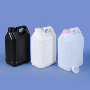 Grande bouteille de liquide de qualité alimentaire en HDPE 4L avec pompe en plastique pour détergent à lessive <span class=keywords><strong>lotion</strong></span> <span class=keywords><strong>antiseptique</strong></span> perruques Blush utilisation de shampooing - Product Image 2