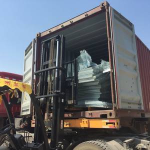 Sıcak daldırma galvanizli güçlü Metal boru çerçeve için 3 katlı 96 kuşlar katmanlı tavuk kafesi - Product Image 6