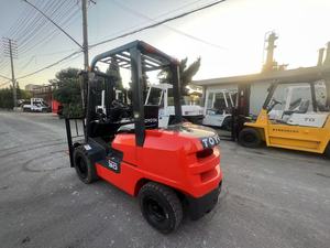 To-yo-ta FDZN30 3 Ton Diesel <b>Forklift</b>, TOY-OT-A 3T Internal Combustion <b>Forklift</b> For Factory Logistics Cargo Handling - Product Image 1