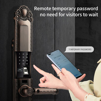 Serrure de porte intelligente YAGU Villa, étanche IP65, empreinte digitale, mot de passe, clé, serrure de luxe avec application Tuya, serrure de porte d'entrée