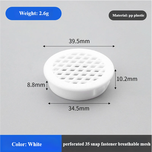 Copertura per Foro di Ventilazione in Plastica PP, Rete Traspirante Antipolvere Impermeabile Ecologica per Dissipazione del Calore, Tappo per Foro di Ventilazione per <span class=keywords><strong>Mobili</strong></span> e Armadi - Product Image 6