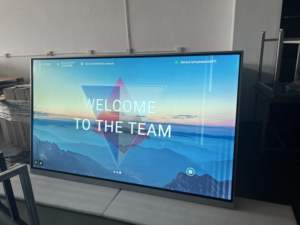 Tableau blanc interactif intelligent à écran tactile avec système double Android/Wins OPS, projecteur sans fil, 55/65/75/85/100 pouces, pour l'école - Product Image 3