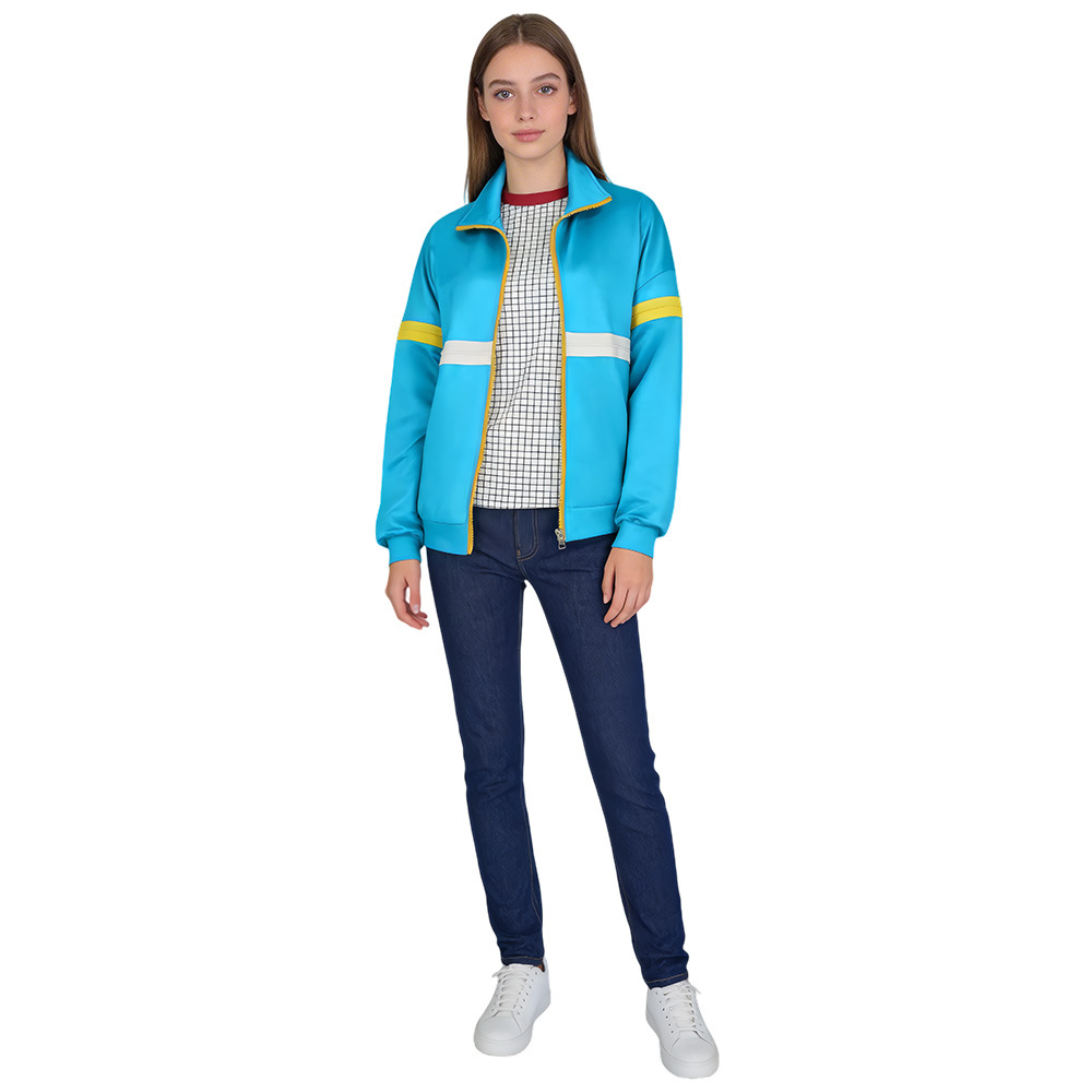 Max Blue Baseball Jacket