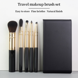 Bán Buôn Gốc Nhãn Hiệu Riêng Có Thể Thu Vào Du Lịch Biểu Tượng Tùy Chỉnh Sang Trọng Chất Lượng Cao Chuyên Nghiệp Trang Điểm Bàn Chải Thiết Lập Với Trường Hợp - Product Image 3