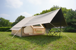 Casa de Campo Familiar de Lujo de Doble Capa para 4-6 Personas, Impermeable, Fácil de Instalar, Portátil, para Todas las Estaciones, con 3 Dormitorios y Sala de Estar - Product Image 4