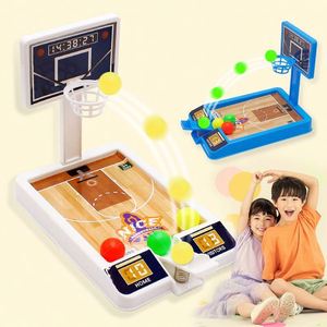 Mini jouet de basket en plastique pour enfants, jeu interactif intérieur/extérieur, cadeau éducatif pratique, vente en gros - Product Image 1