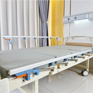 Letto Ospedaliero Pieghevole Manuale per Pazienti Anziani con Letto per Assistenza Domiciliare e Barella con Protezione in Acciaio Inossidabile - Product Image 3