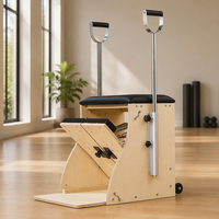 JOHOOFURNITURE Chaise Wunda en érable, équipement de Pilates en bois d'érable
