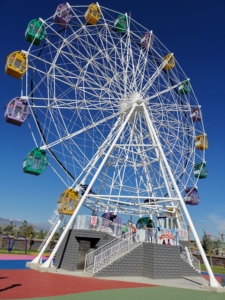 Manège Grande Roue pour Parcs d'Attractions, Jardins de Trampolines, Auto-Scooter en Fibre de Verre, Plastique, Métal et Acier Durables - Product Image 6