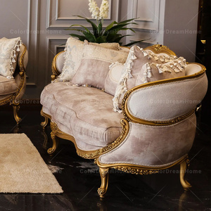 Ensemble de Salon <span class=keywords><strong>Louis</strong></span> <span class=keywords><strong>XV</strong></span> Mobilier Oriental Canapés de Luxe Complet - Product Image 6