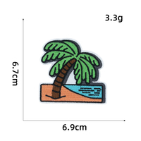 Patchs brodés thermocollants motif petit bikini et sandales de plage pour l'été – Grande Vente