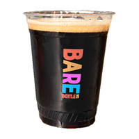 Gobelet PLA personnalisé imprimé pour bière et boissons froides avec couvercles assortis en option pour brasseries et événements en plein air